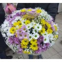 БУКЕТ ИЗ ХРИЗАНТЕМ БЛАГОДЕНСТВИЕ